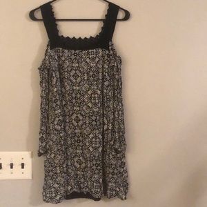 Black and white shirt